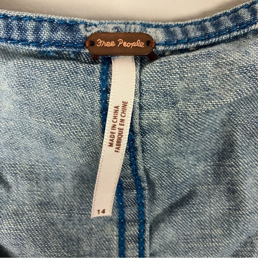 Free People Denim Skirt